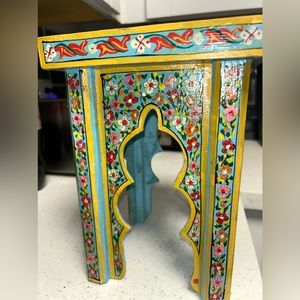 Moroccan Hand Painted Table